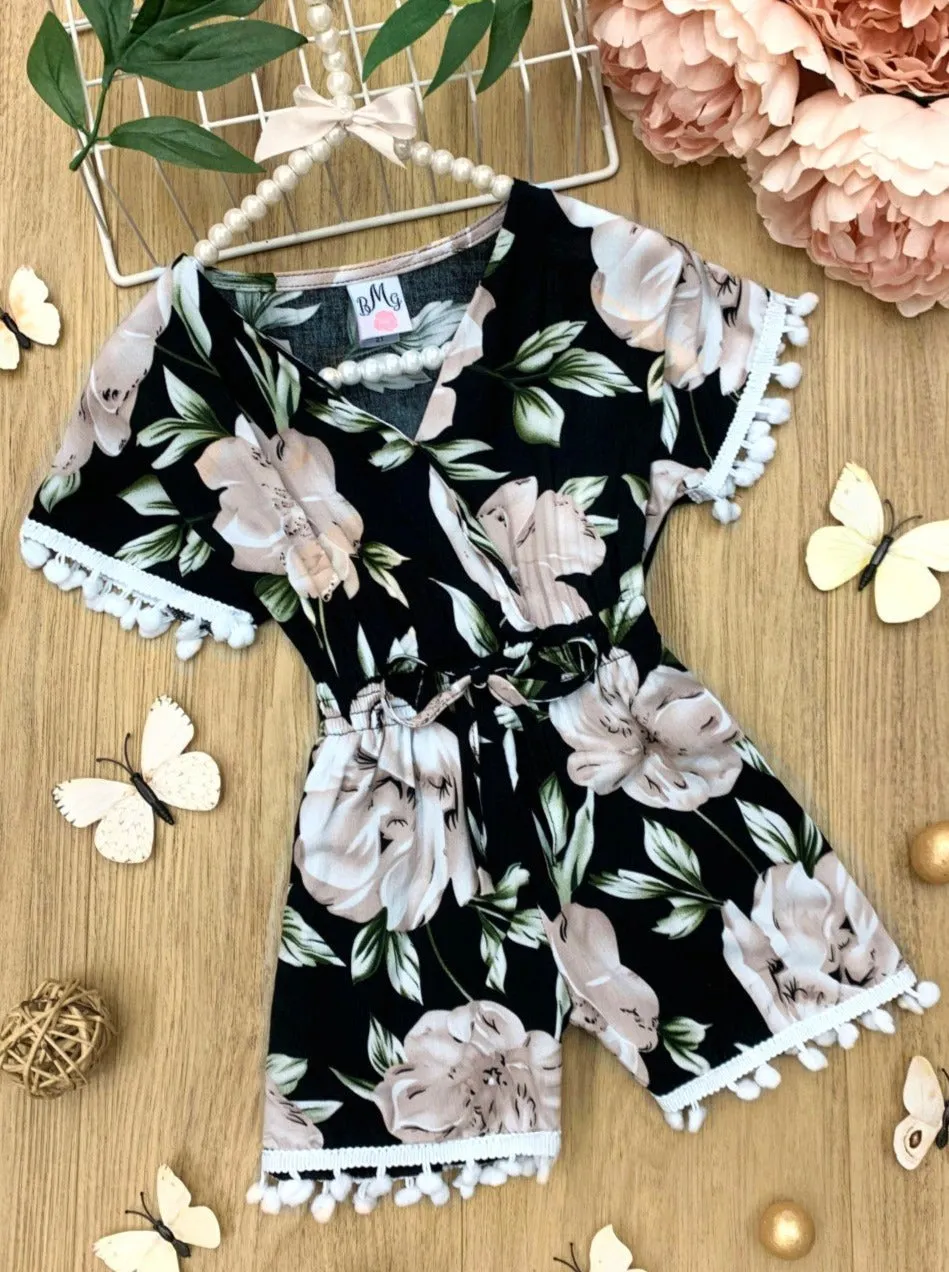 A Day In The Life Pom Pom Romper