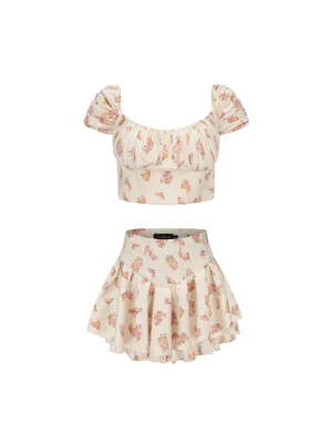 Ariella Satin Set (Yellow)