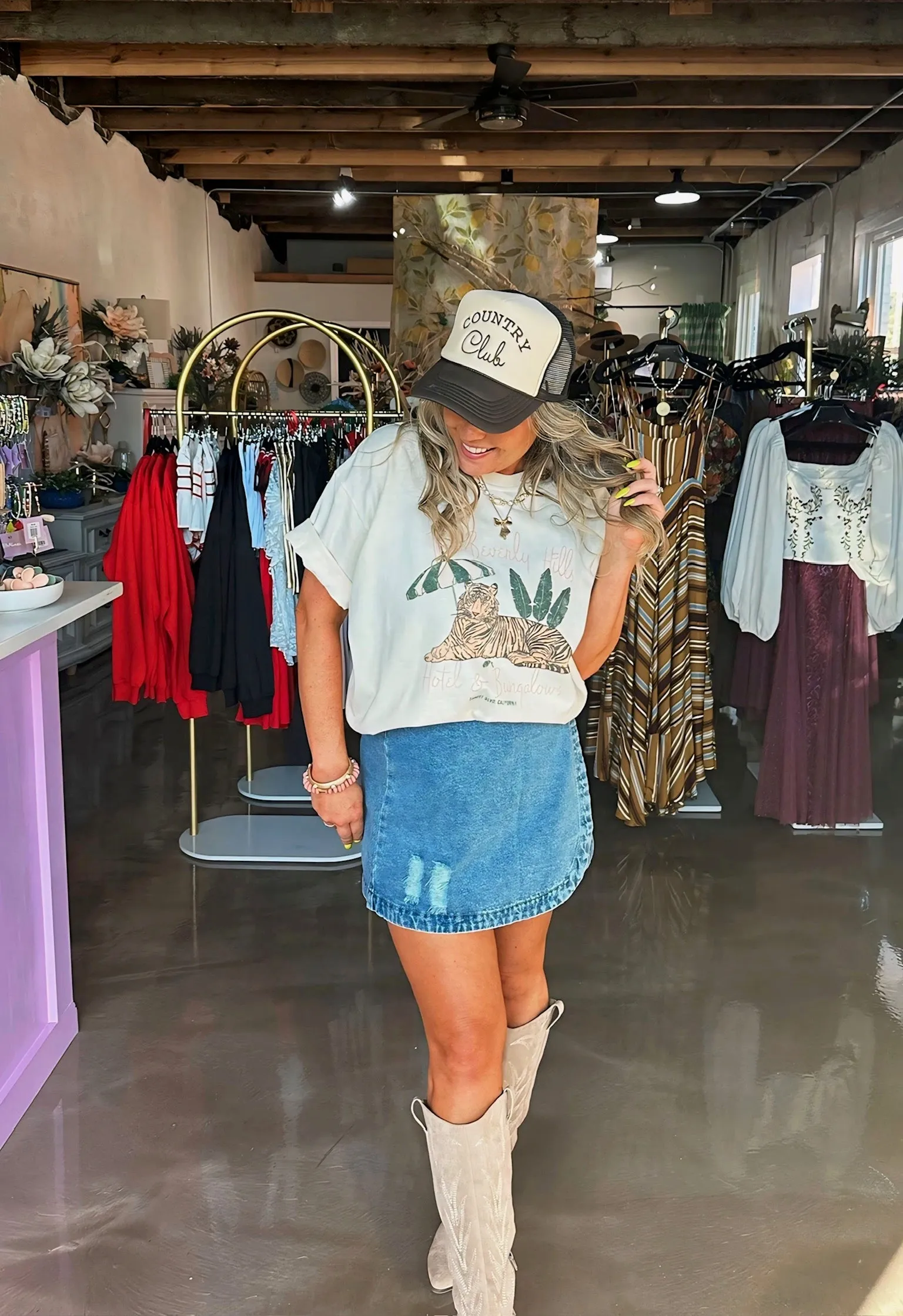 Beverly Hills Hotel Oversized Tee
