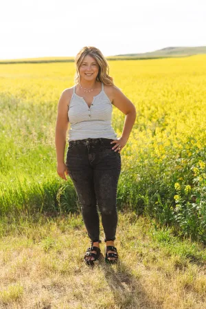 Billie Black Washed Denim Skinny Jean