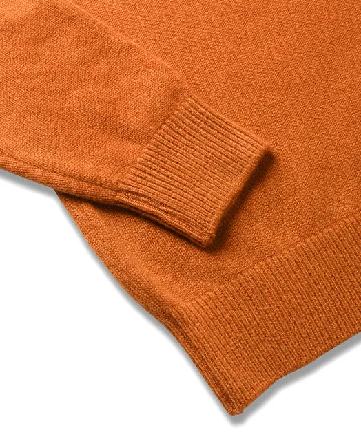 CASHMERE Zipup COLLAR Sweater