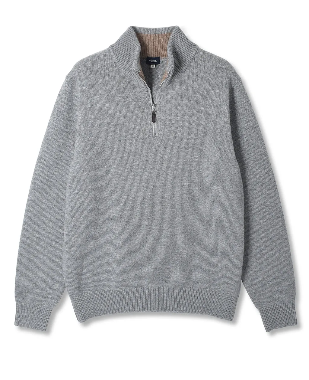 CASHMERE Zipup COLLAR Sweater