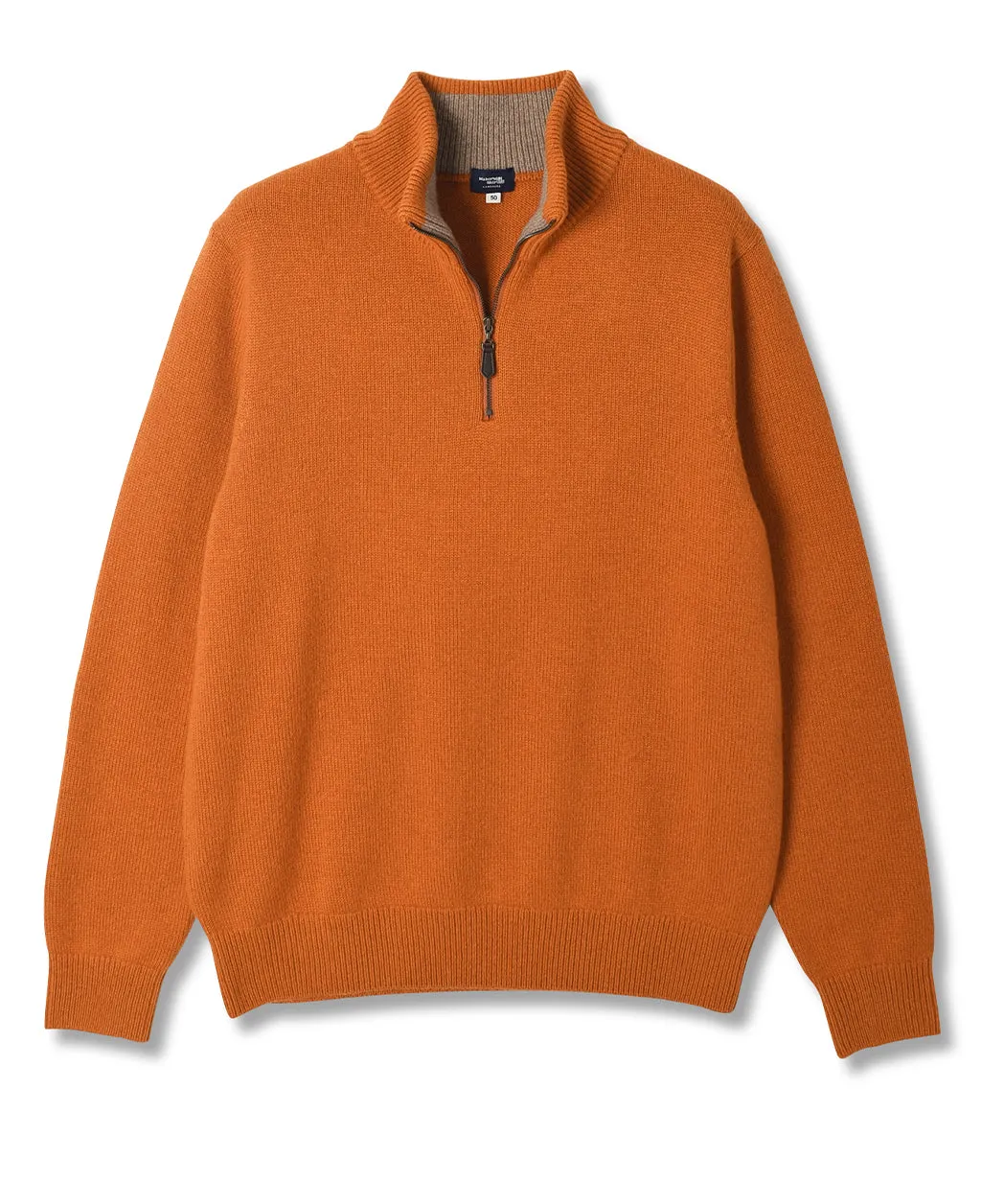 CASHMERE Zipup COLLAR Sweater