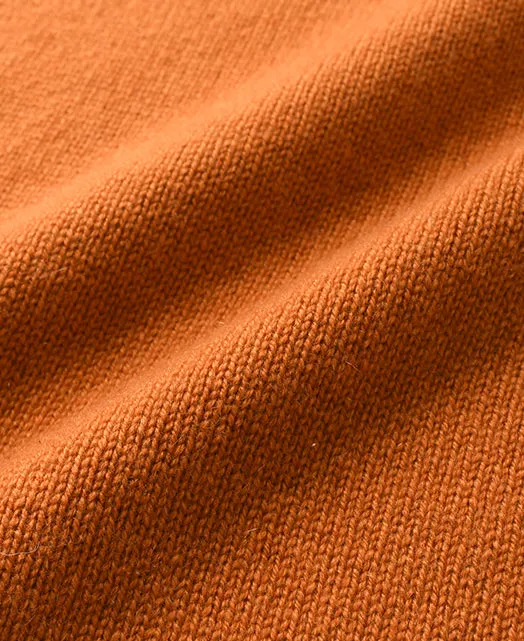 CASHMERE Zipup COLLAR Sweater