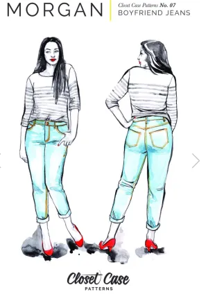 Closet Core Patterns, Morgan Boyfriend Jean Pattern