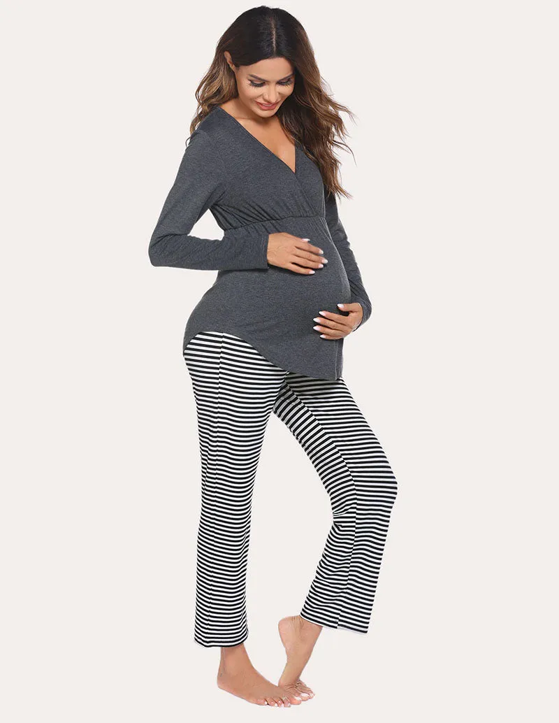 Comfy Maternity Nursing Pajama Sets (US Only)