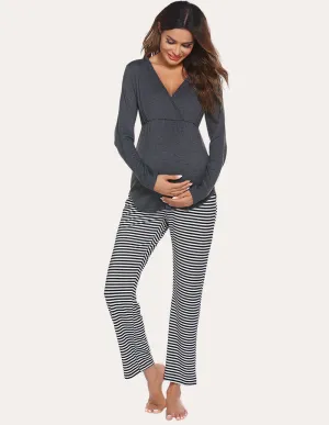 Comfy Maternity Nursing Pajama Sets (US Only)