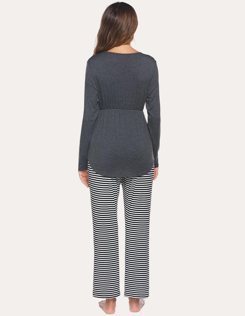 Comfy Maternity Nursing Pajama Sets (US Only)