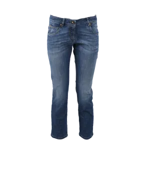 Distressed Boyfriend Jeans