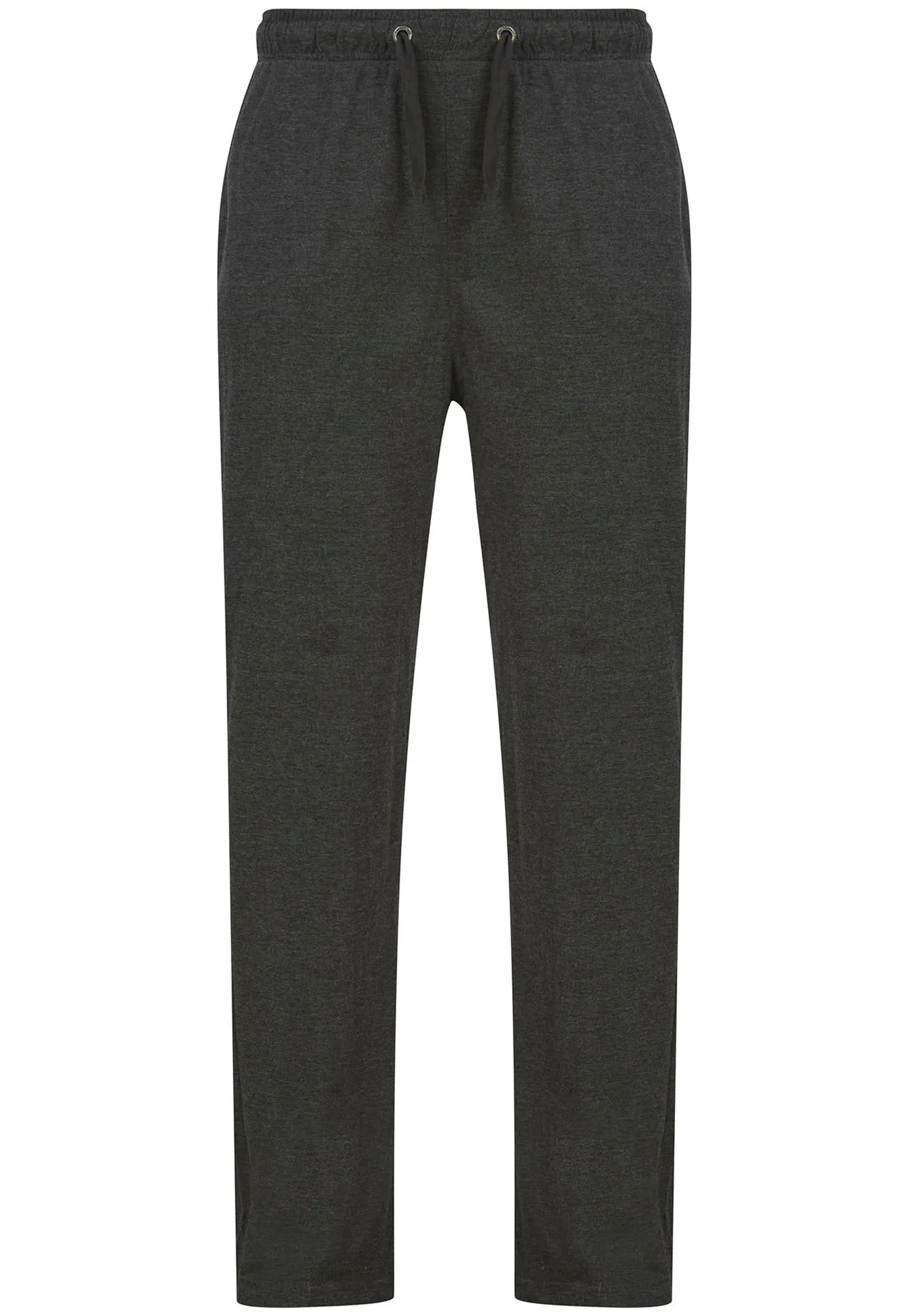 Farlov 2pc Long Sleeve Cotton Lounge Set in Mid Grey Marl / Charcoal Marl - Tokyo Laundry