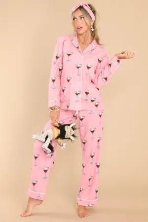 Flannels Vintage Pink PJ Top