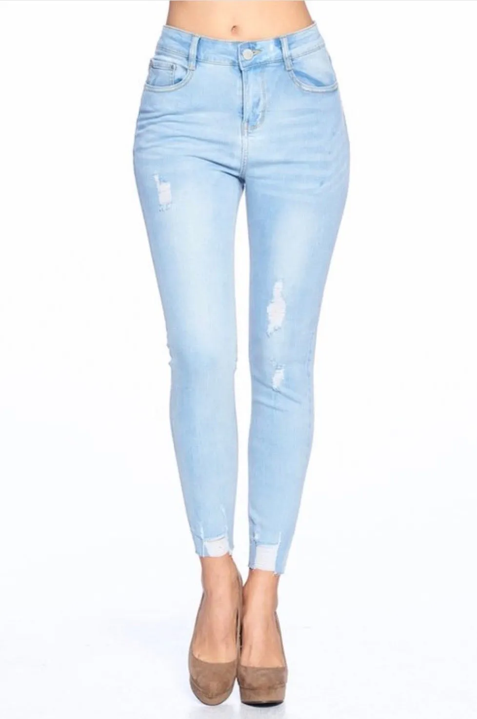 Madison High Waist Skinny Jeans