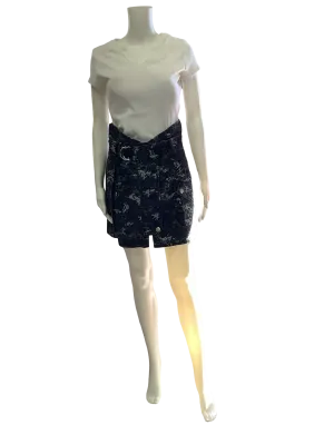 Marissa Webb Skirt Printed Camo Navy W/Tags Size: 6