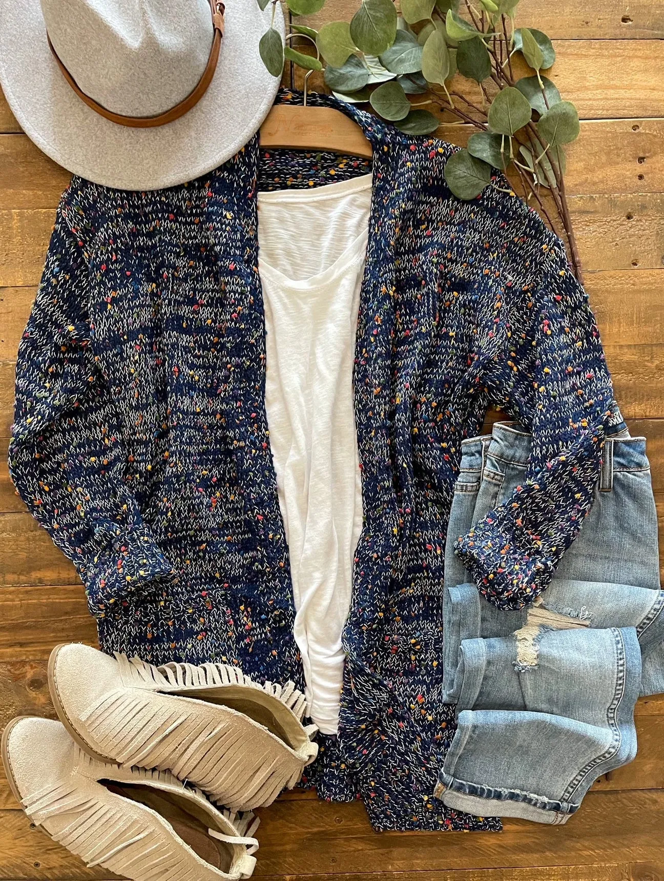 Miley Dot Cardigan