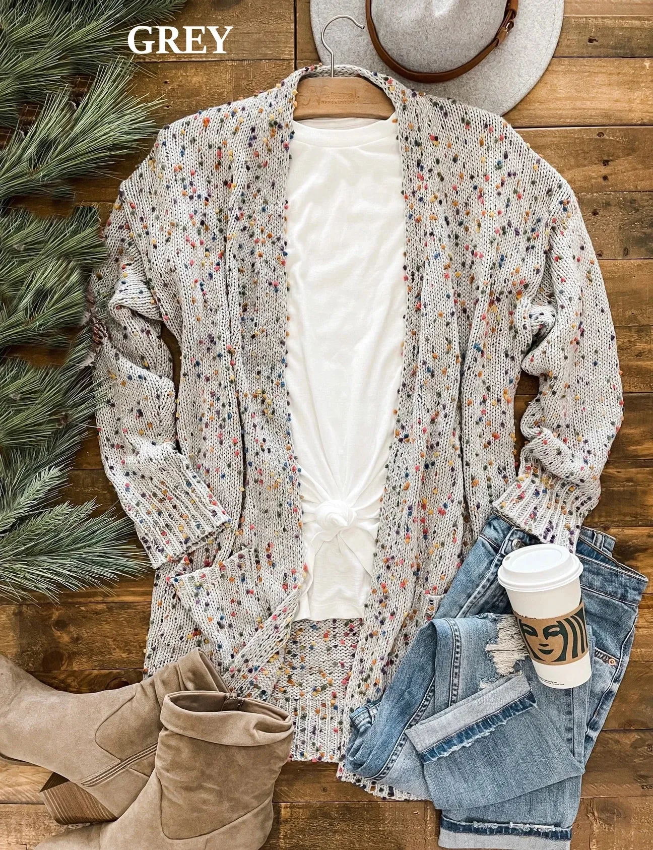 Miley Dot Cardigan