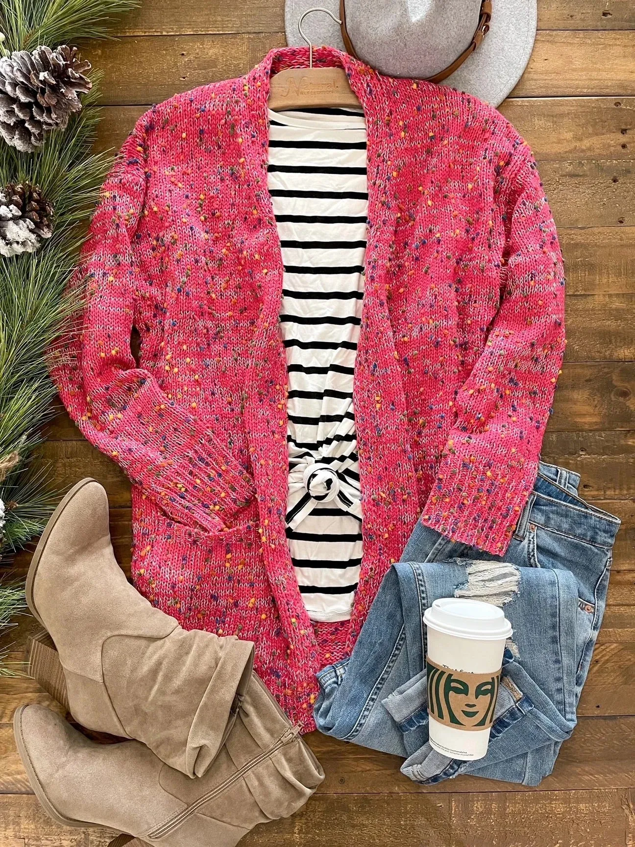 Miley Dot Cardigan