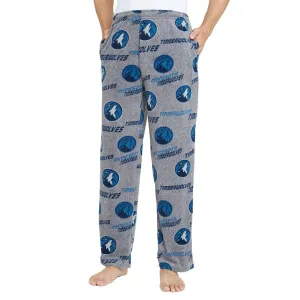 Minnesota Timberwolves Microfleece Pajama Pants, Mens