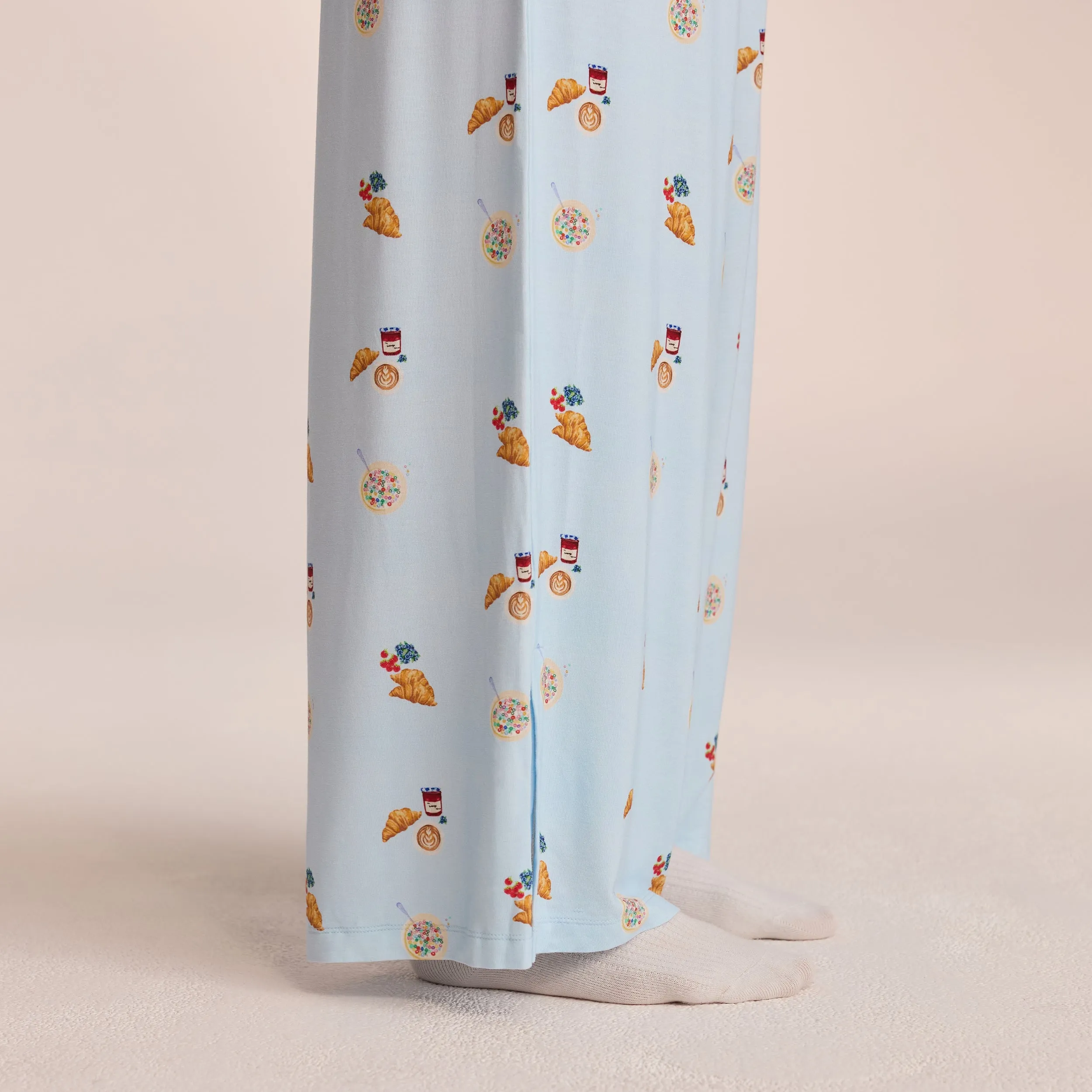 Modal Pajama Pants - Blue