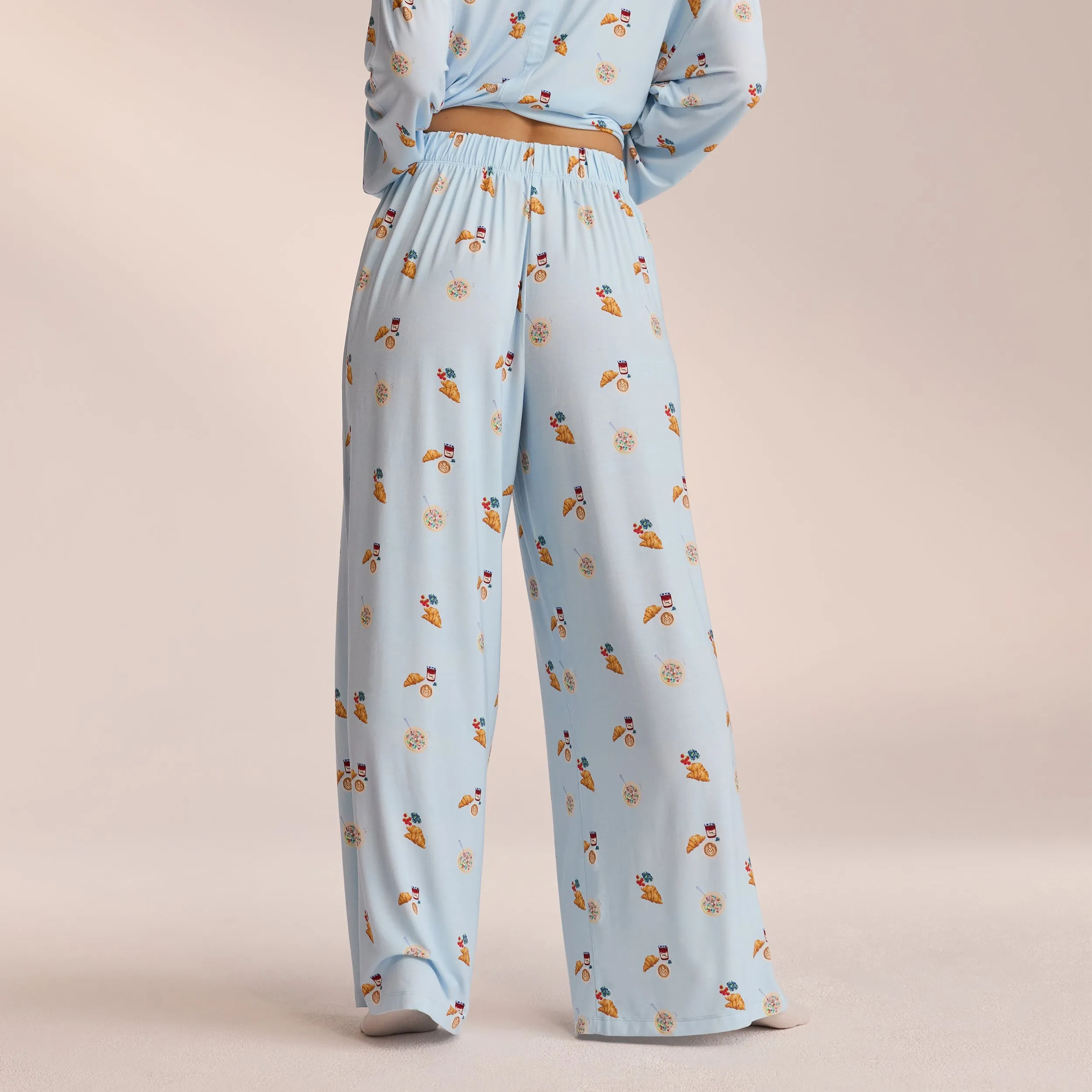 Modal Pajama Pants - Blue