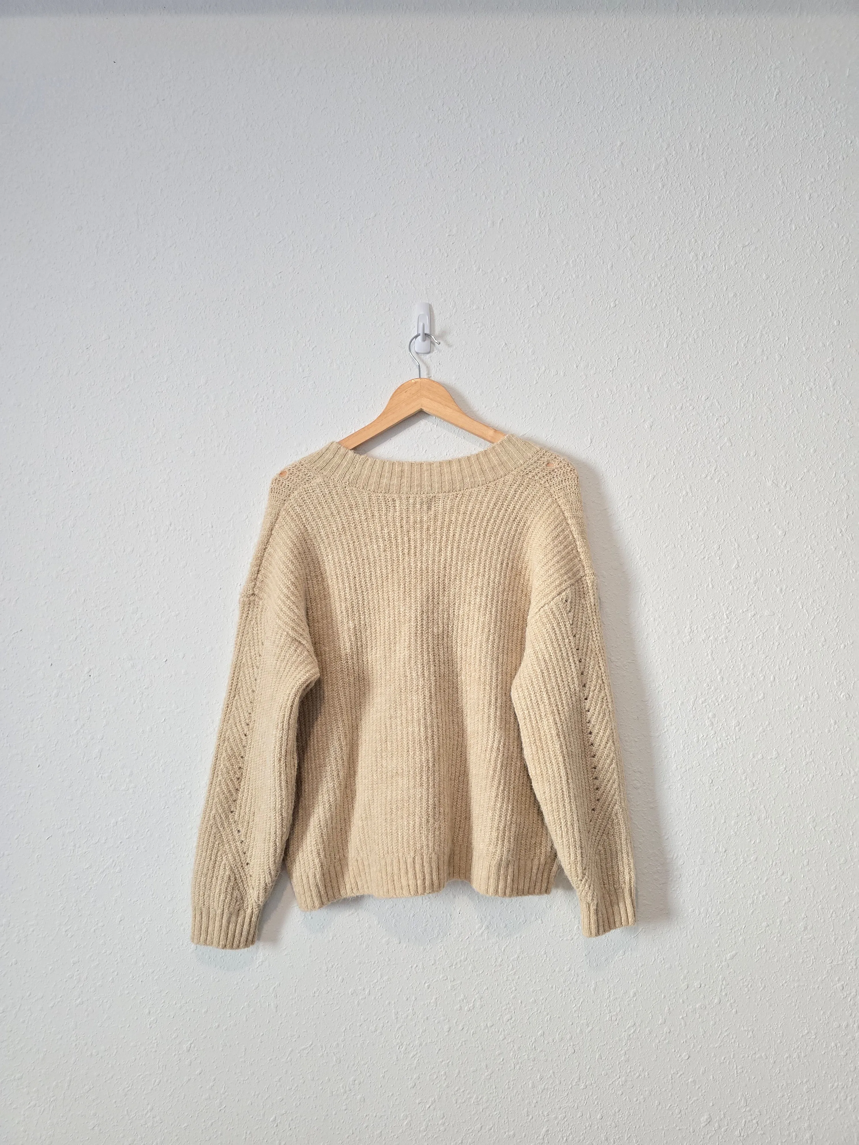 NEW Cozy Button Up Sweater (S)