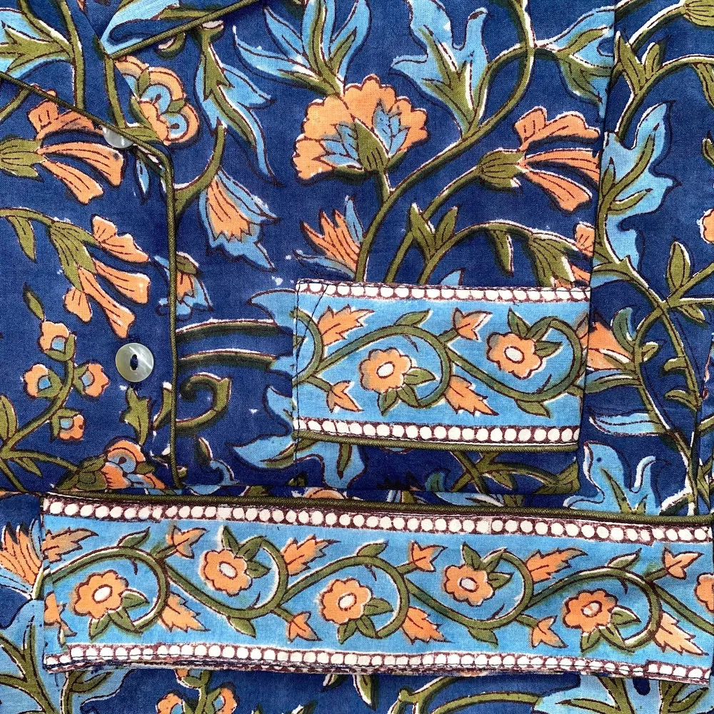 Pajama Set- Top, Pants, and Matching Bag