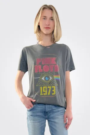 Pink Floyd Darkside 1973 Destroyed Tee - Black