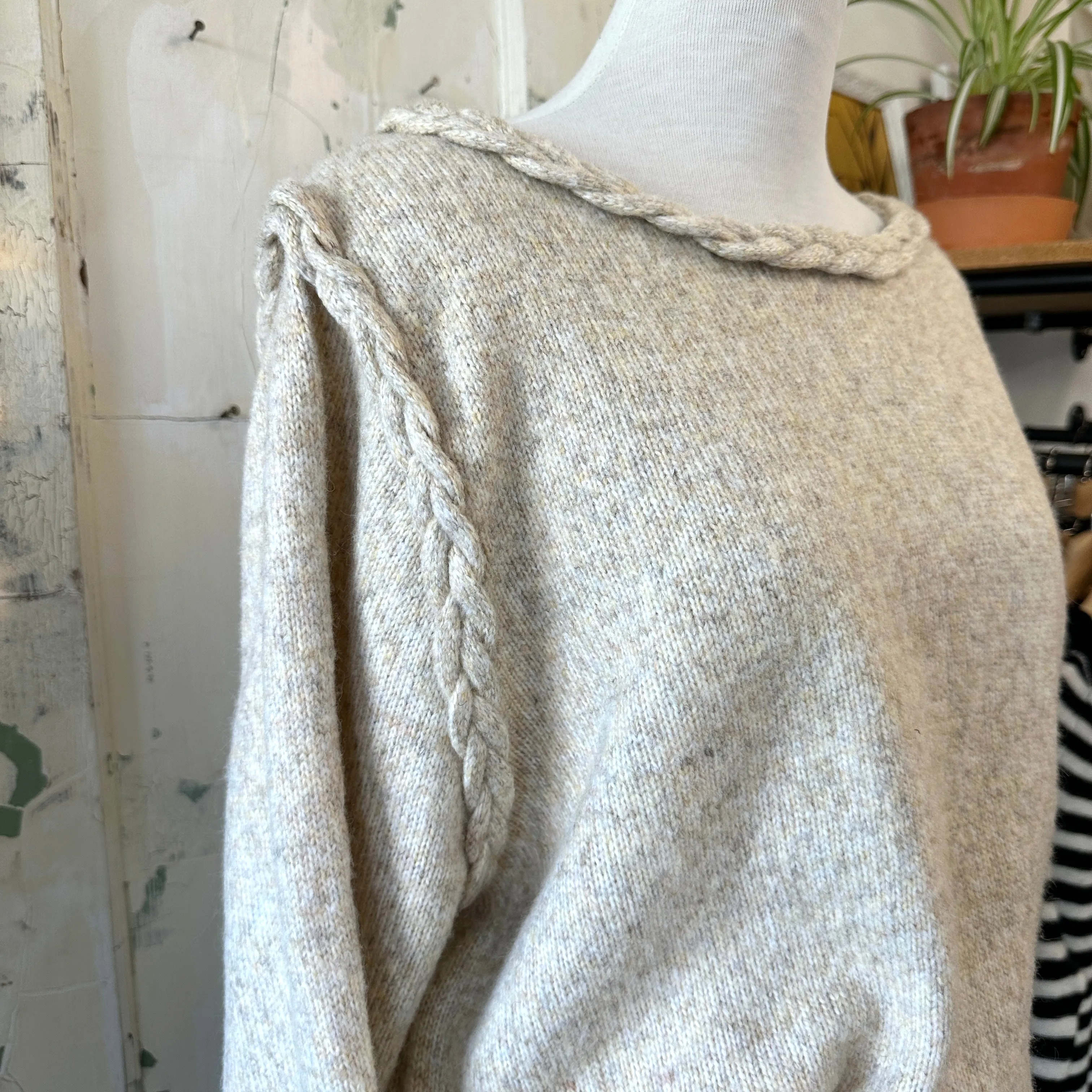 Pink Martini // Audrey Sweater Taupe
