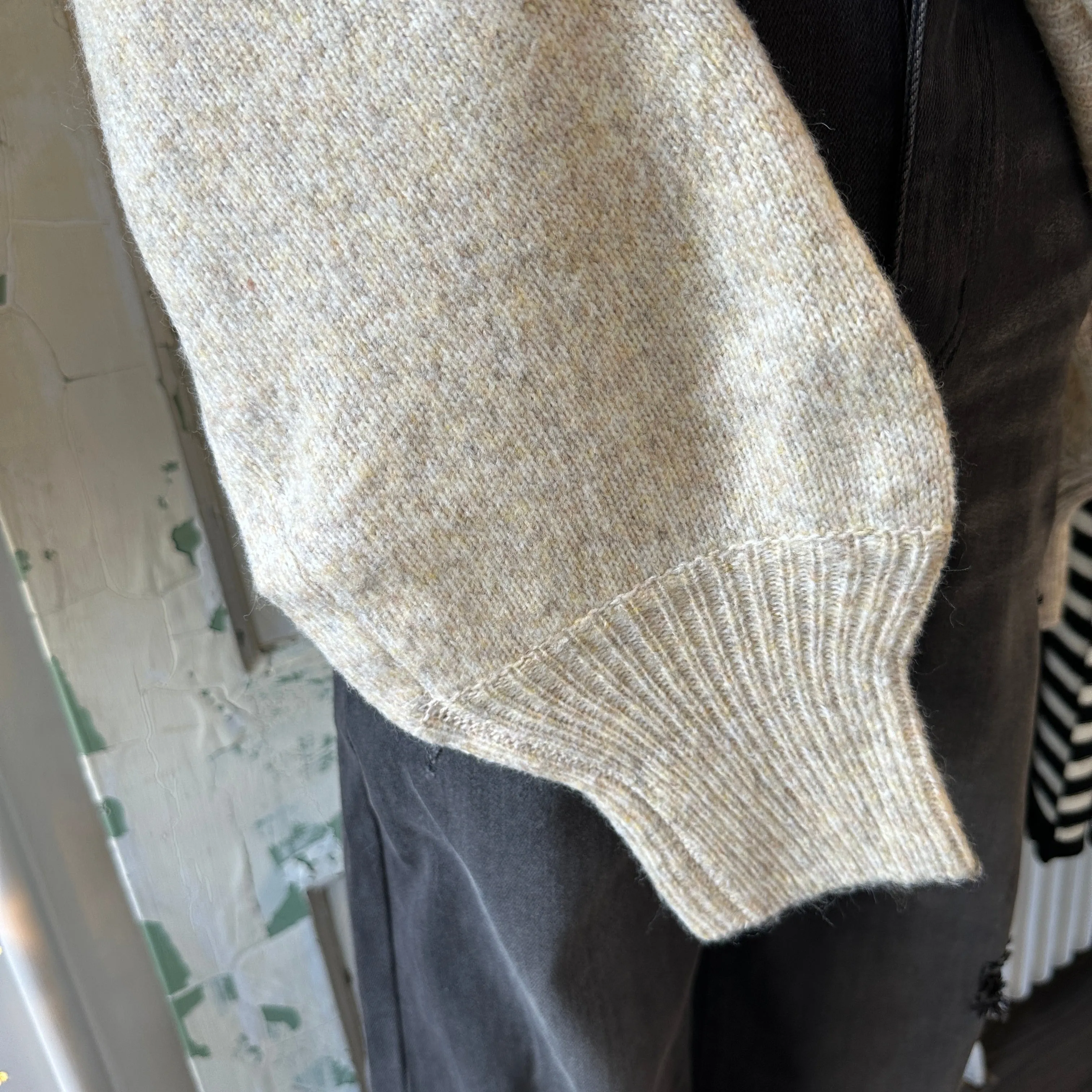 Pink Martini // Audrey Sweater Taupe