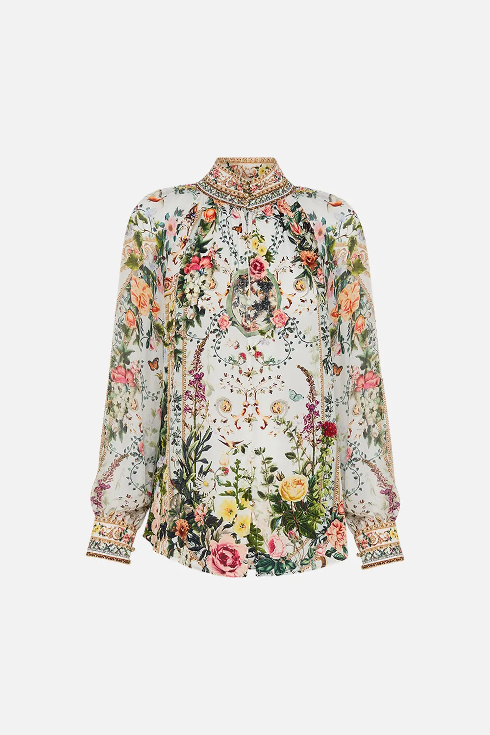 RAGLAN BUTTON UP SHIRT RENAISSANCE ROMANCE