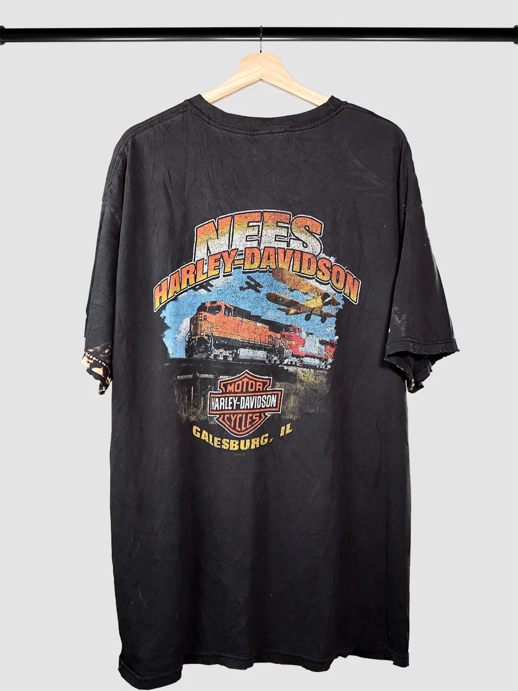 Ride a Fat Boy Harley Davidson Illinois T-Shirt