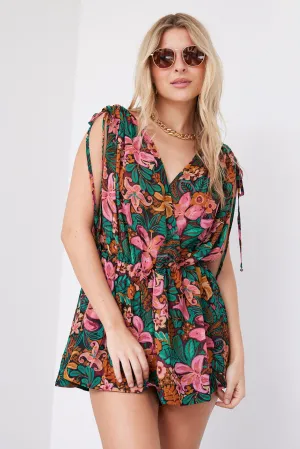 SALE - Sonia Floral Print Romper