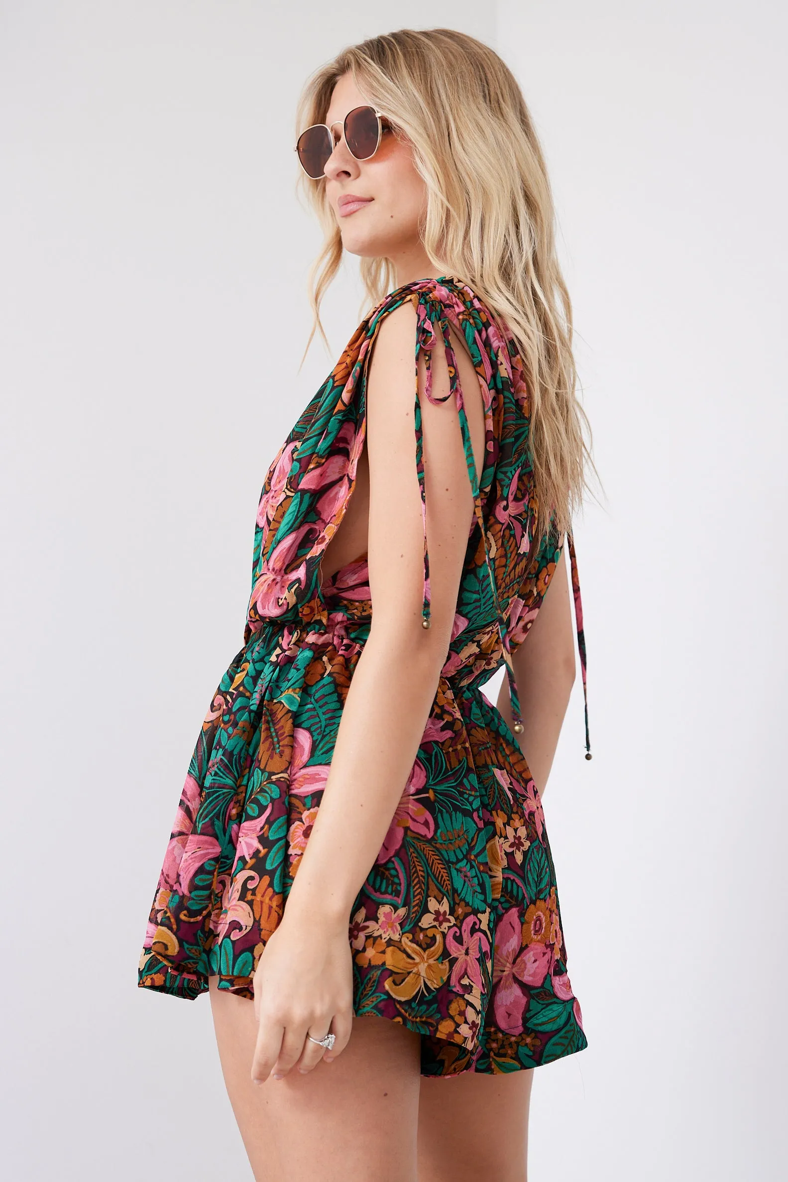 SALE - Sonia Floral Print Romper
