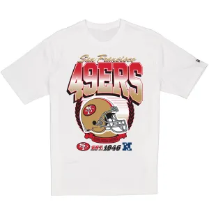 SAN FRANCISCO 49ERS MEN'S NEW ERA RETRO OVERSIZED T-SHIRT