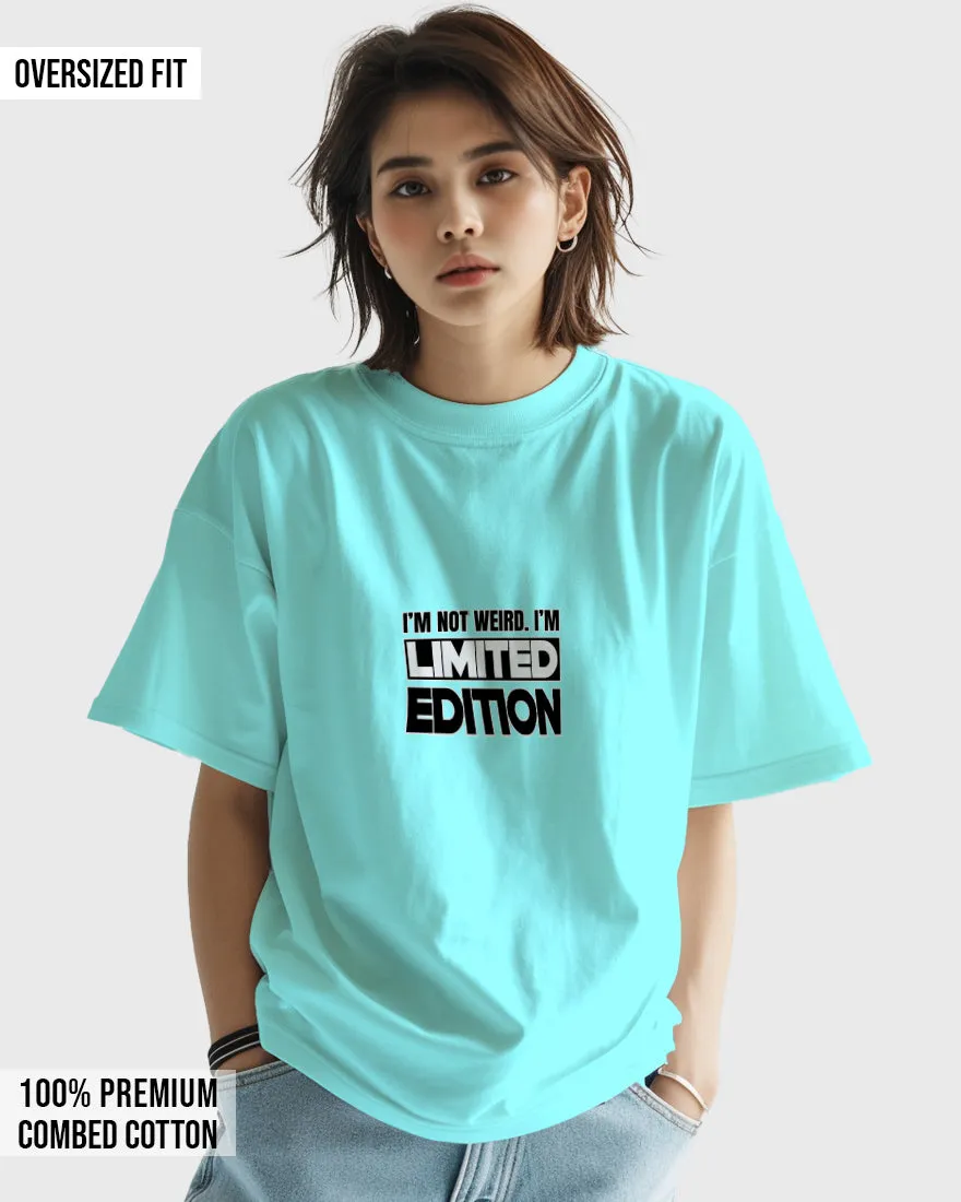 Womens Oversized TShirt Funky Splash Your Energy