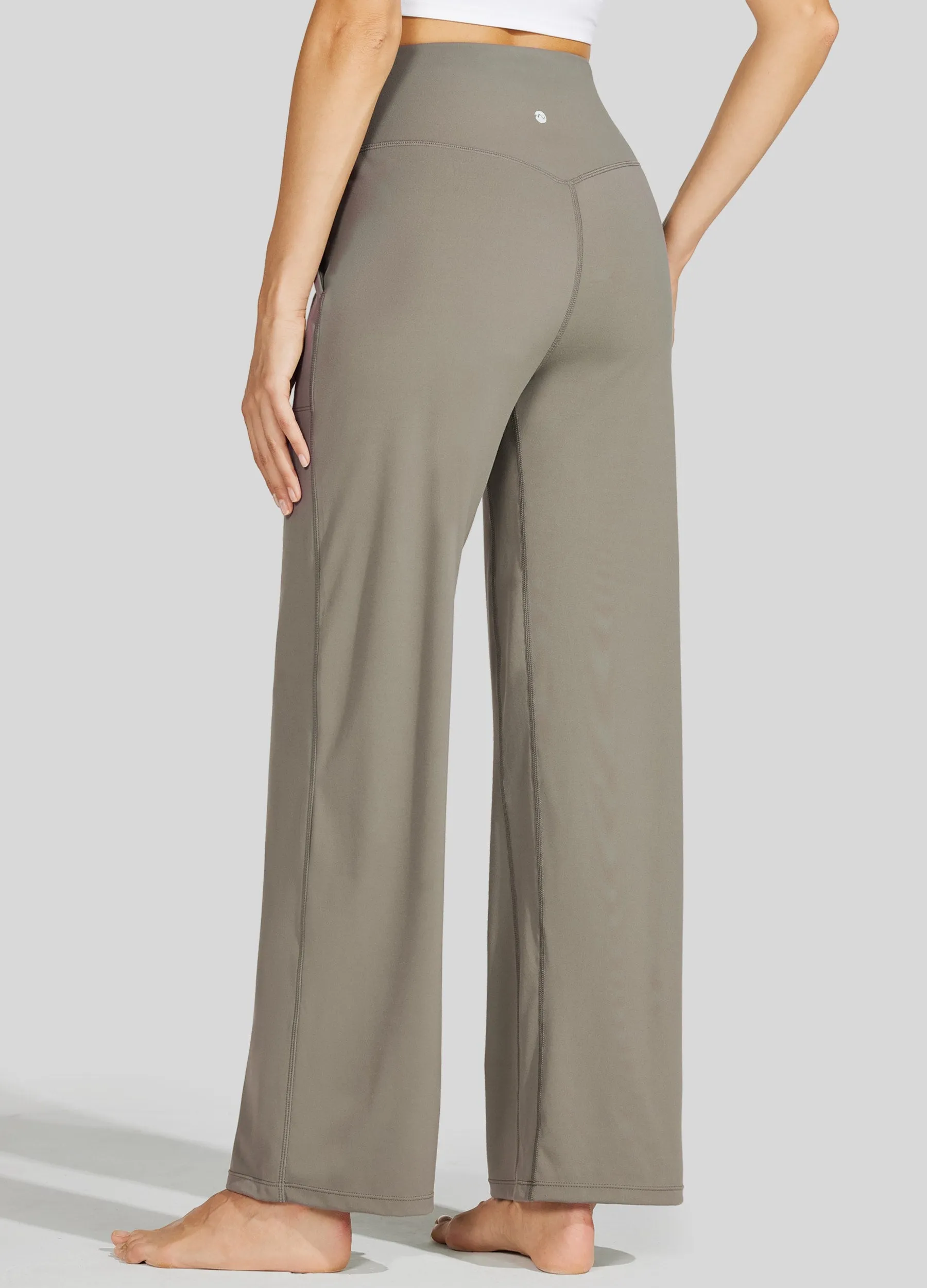 Women's Wide-Leg Yoga Pants 28 Inseam