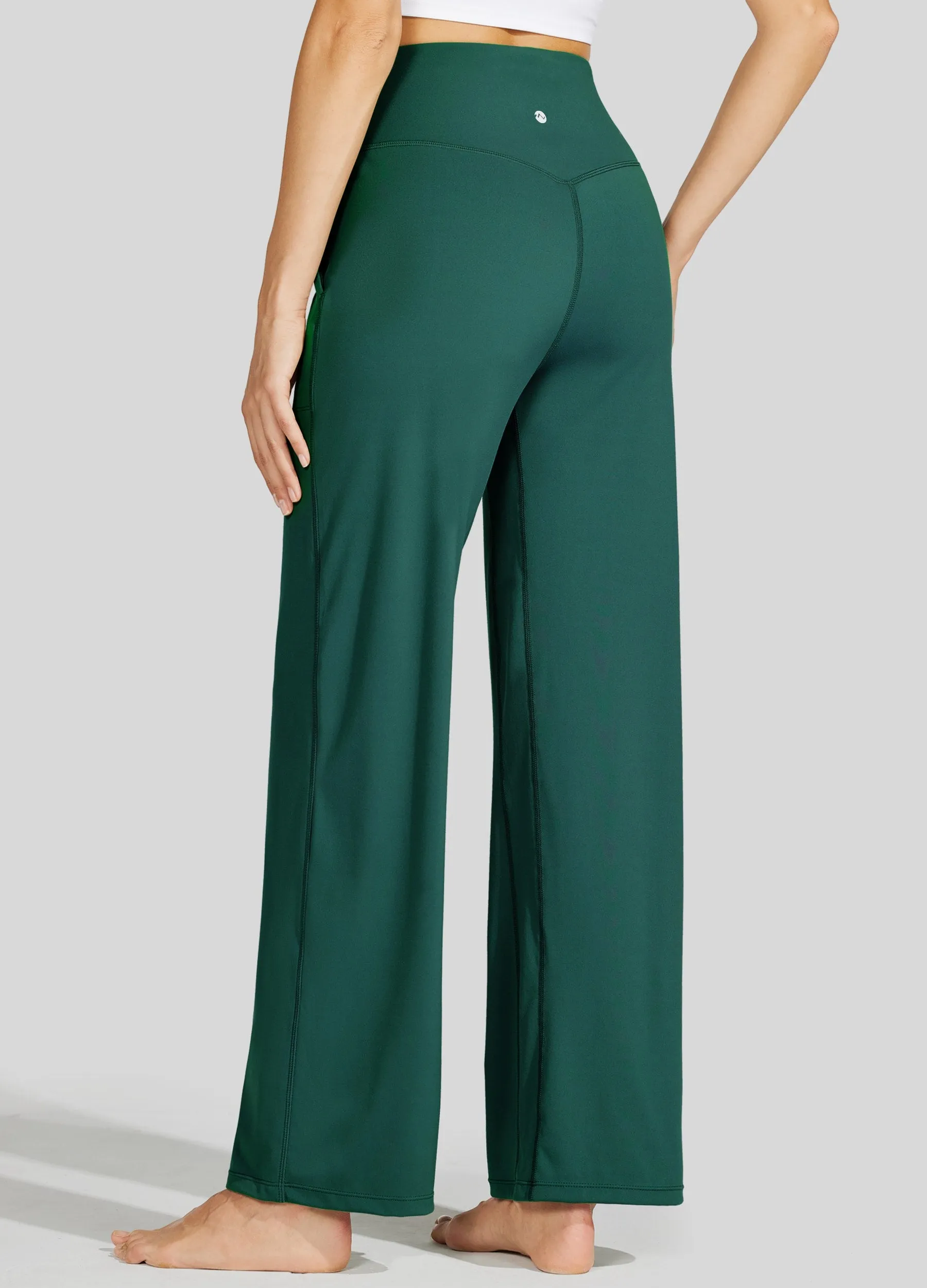 Women's Wide-Leg Yoga Pants 28 Inseam