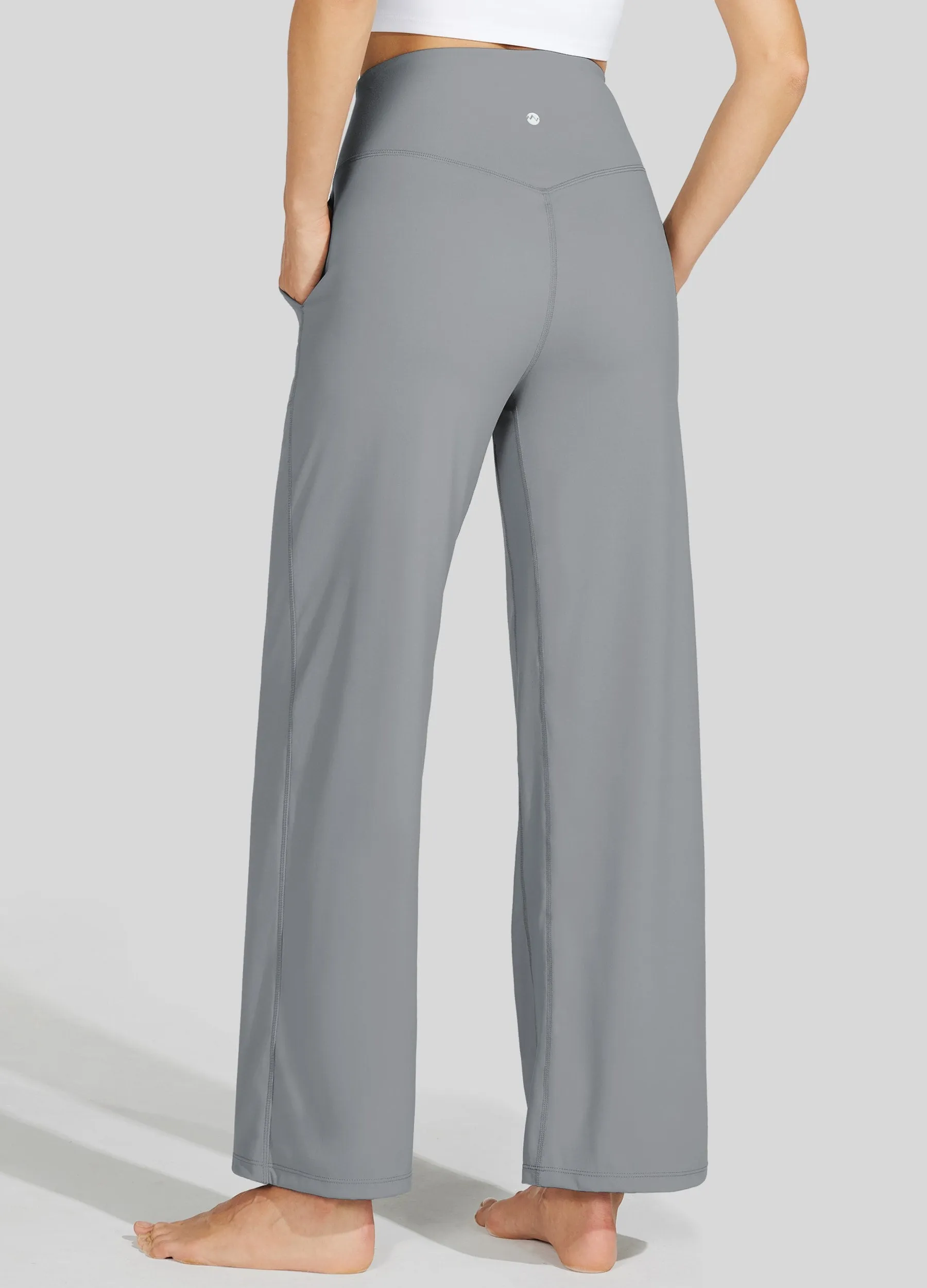 Women's Wide-Leg Yoga Pants 28 Inseam